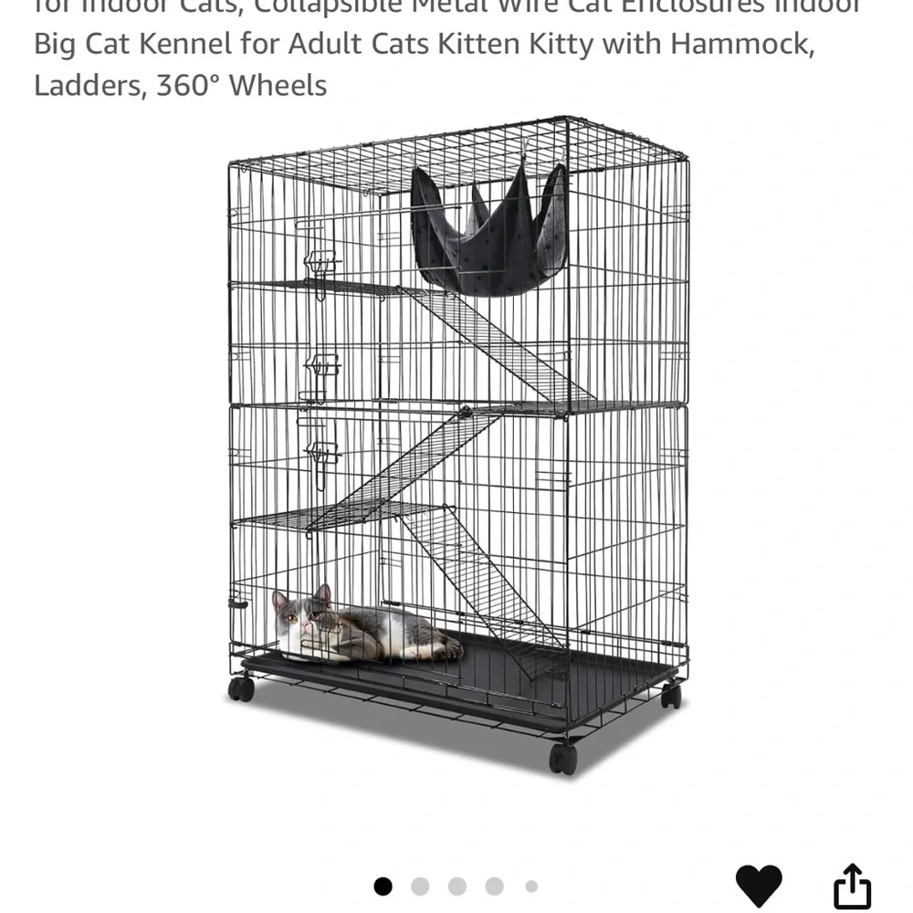 50 in cat crate. Unopened in box. Ended up not needing.
